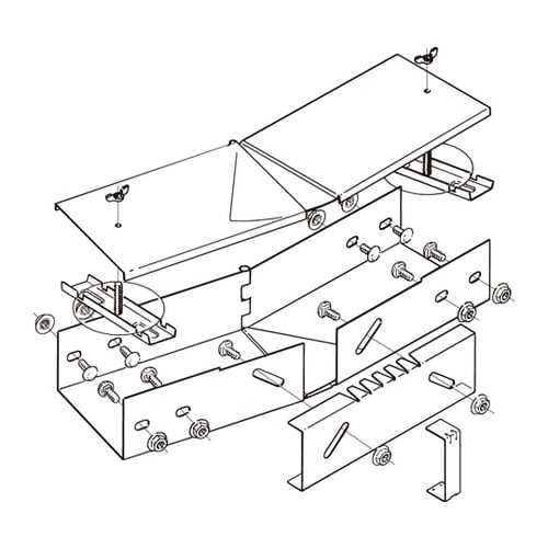 DP12HF 水平自在継ぎ金具