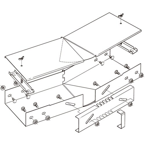 DP18HF 水平自在継ぎ金具