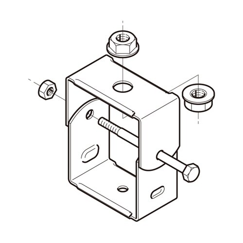 ダクト吊り金具 1箱(10個入) DPY