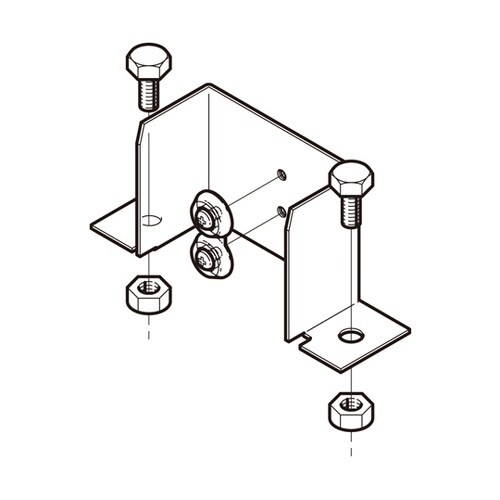 盤接続金具 1箱(10個入) DU10