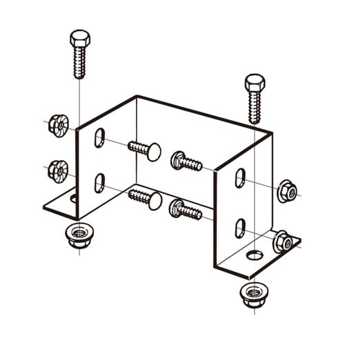 DU12 盤接続金具