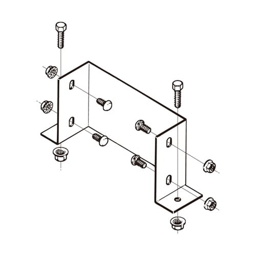 DU18 盤接続金具