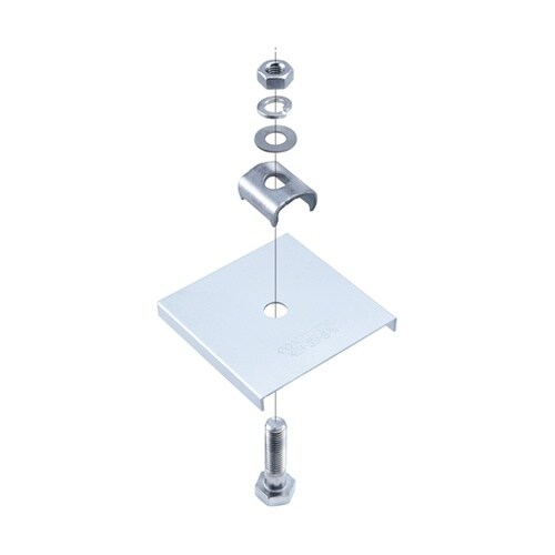 折板屋根用太陽電池取付金具 1箱(10個