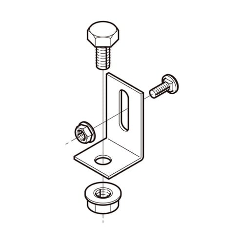 盤取付金具 1箱(10個入) MRU