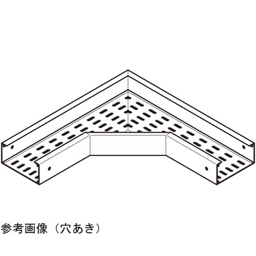 NPRLA15A 外直角L形分岐ラック