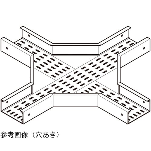 NPRX15A X形分岐ラック(穴あき)