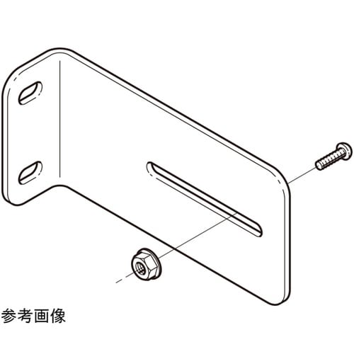 P−BKT25立上りブラケット標準色塗装
