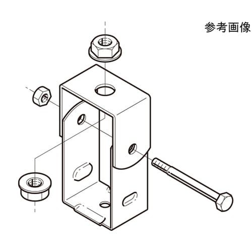 レースウェイ吊り金具 標準色 1箱(10