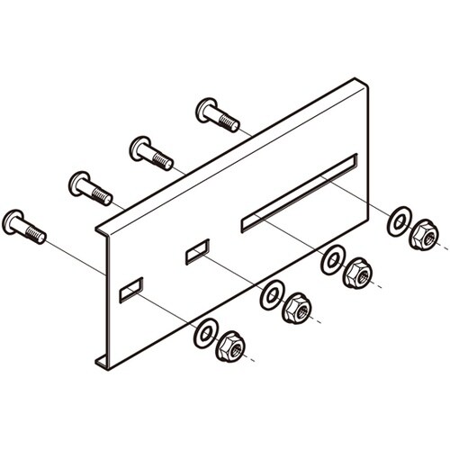 伸縮自在継ぎ金具 1箱(10個入) QR