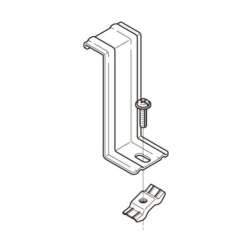振れ止め金具 1箱(10個入) QRS1