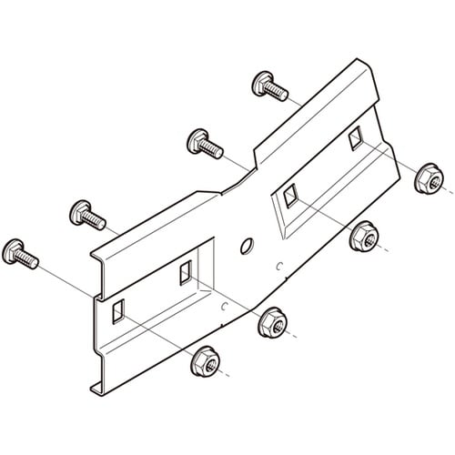 QRVG15 上下ベンド継ぎ金具