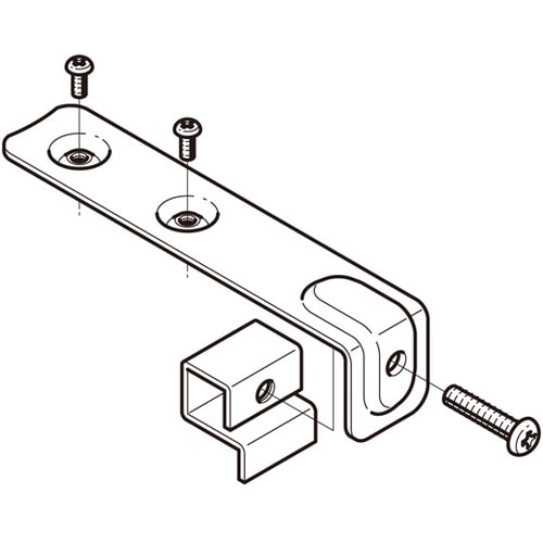 親桁部 ボックス固定金具 1箱(10個入