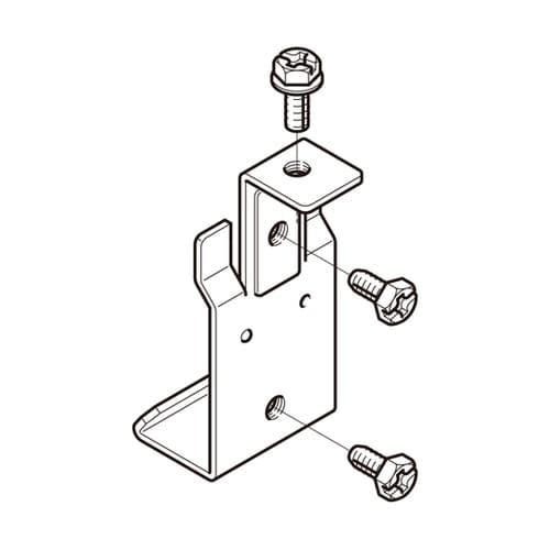 カバークランプ支持金具ノンB 1箱(10