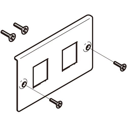 コンセントプレート SD 1箱(10個入