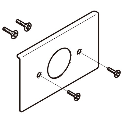 コンセントプレート SD 1箱(10個入