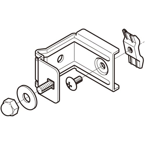 立上りカバー止め金具 SD 1箱(10個