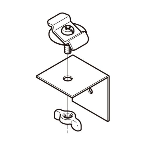 分岐ボックス用止め金具 SD 1箱(10