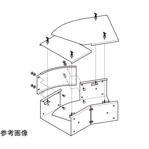 SD−DPHF4020水平自在継ぎダクト