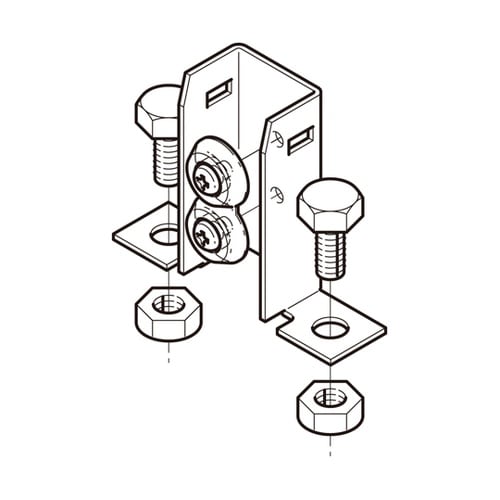 盤接続金具 スーパーダイマ 1箱(10個