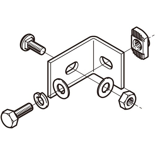 S−DPVS1 垂直用振止金具ステンレス