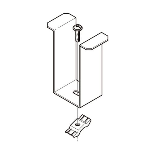 並列部振れ止め金具 SD 1箱(10個入