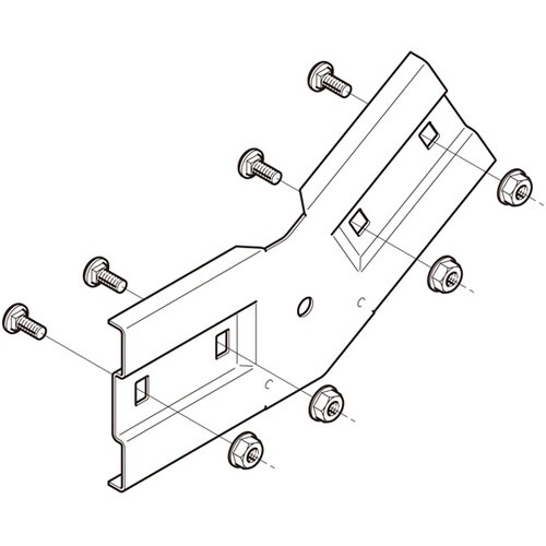 SD−QRVG30上下ベンド継ぎ金具SD