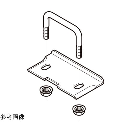 分岐用補助子桁 取付金具SD 1箱(10