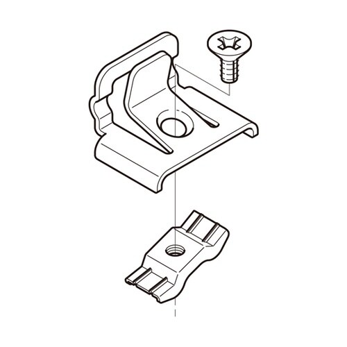 セパレーター支持金具 SD 1箱(10個