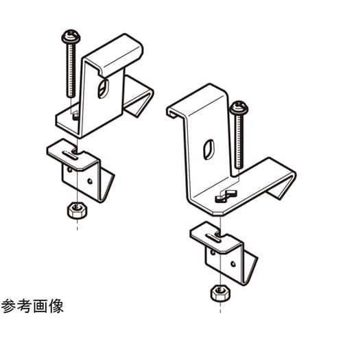 アングル用振れ止め金具 SD 左右組 1