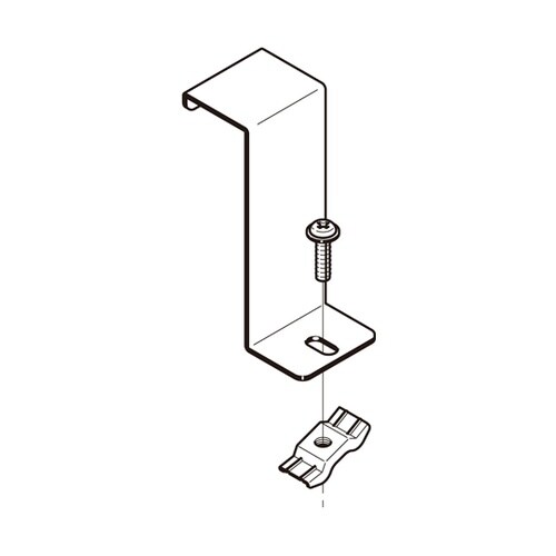 S−QRLAS1 LA形分岐用振止金具