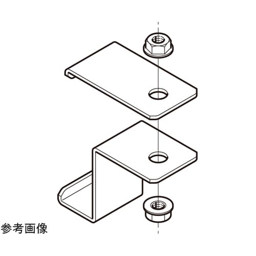 外直角L形分岐用吊り金具 1箱(10個入