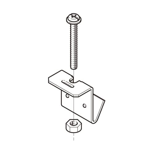 アングル用振止金具ステンレス 1箱(10