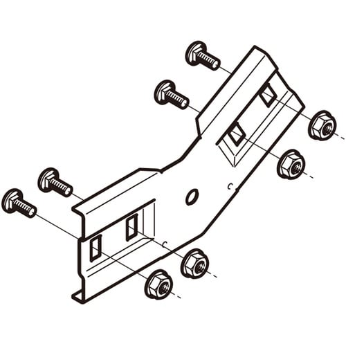 上下ベンド継ぎ金具 1箱(10個入) S