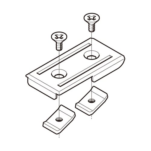 S−SNQR2RF補助子桁取付金具ステン