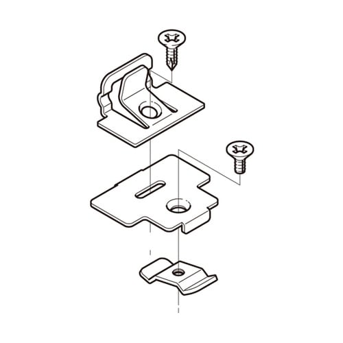 セパレーター支持金具 SUS 1箱(10