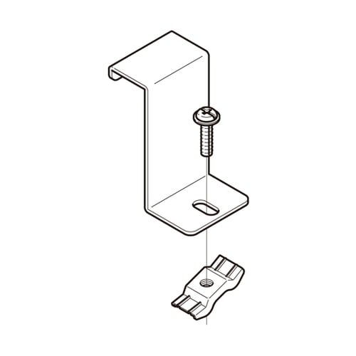 LA形分岐用振止金具 ステン 1箱(10