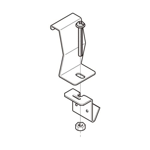 アングル用振止金具ステンレス 1箱(10