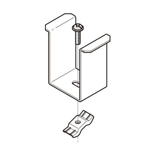 並列部振止金具 ステンレス 1箱(10個