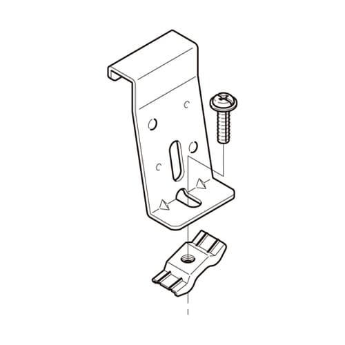 下面カバー対応振止金具ステン 1箱(10