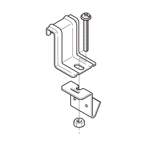 アングル用振れ止め金具 1箱(10個入)