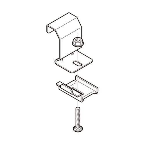 アングル用振れ止め金具 1箱(10個入)