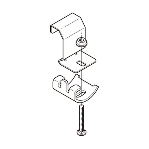アングル用振れ止め金具 1箱(10個入)