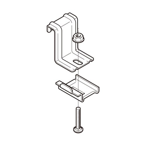 アングル用振れ止め金具 1箱(10個入)