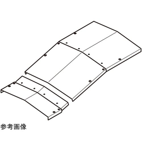 上下ベンド屋根形カバー溶融亜 上下組 1