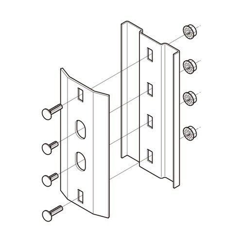 Z−QRG1R 補強継ぎ金具 溶融亜鉛
