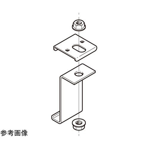 吊り金具 溶融亜鉛 1箱(10個入) Z