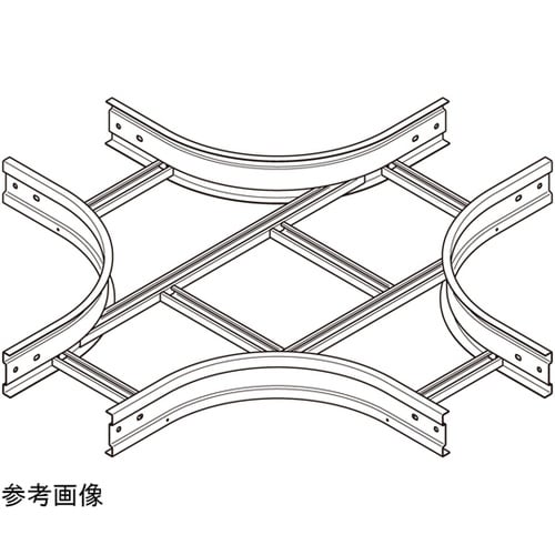 Z−QRX40 X形分岐ラック 溶融亜鉛