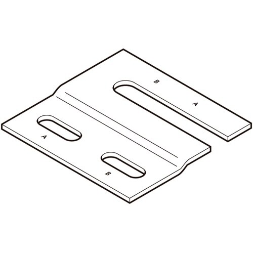 アングル用振止金具 溶融亜鉛 1箱(10