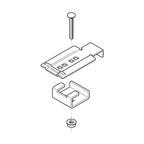 Z−SNQRS2M 振止金具 溶融亜鉛