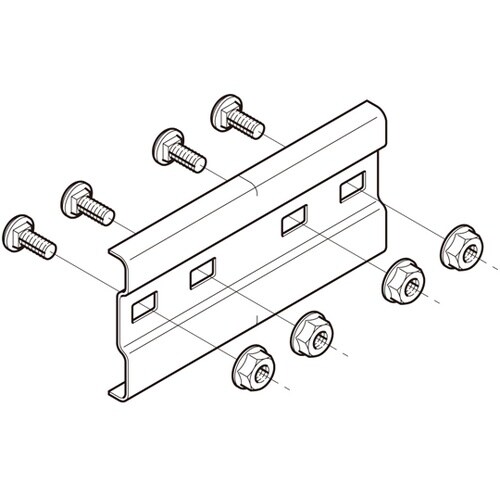 継ぎ金具 溶融亜鉛 1箱(10個入) Z